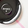 Vintage Wandteller "AMORE" – handbemalte Statement-Wanddeko aus Porzellan