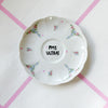 Vintage Wandteller "PMS ULTRAS" – handbemalte Statement-Wanddeko aus Porzellan