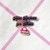 Glitzer-Sticker Kein Kuchen für Nazis