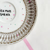 Vintage Wandteller "ICH MUSS GAR NIX" – handbemalte Statement-Wanddeko aus Porzellan