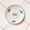 Vintage Wandteller "MIGRÄNE DU ARSCH“– handbemalte Statement-Wanddeko aus Porzellan