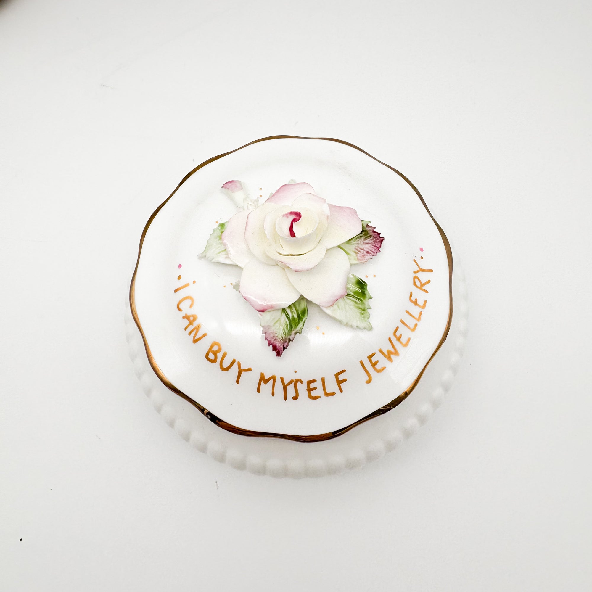 Dose/Schmuckdose I CAN BUY MYSELF JEWELLERY "feminism"