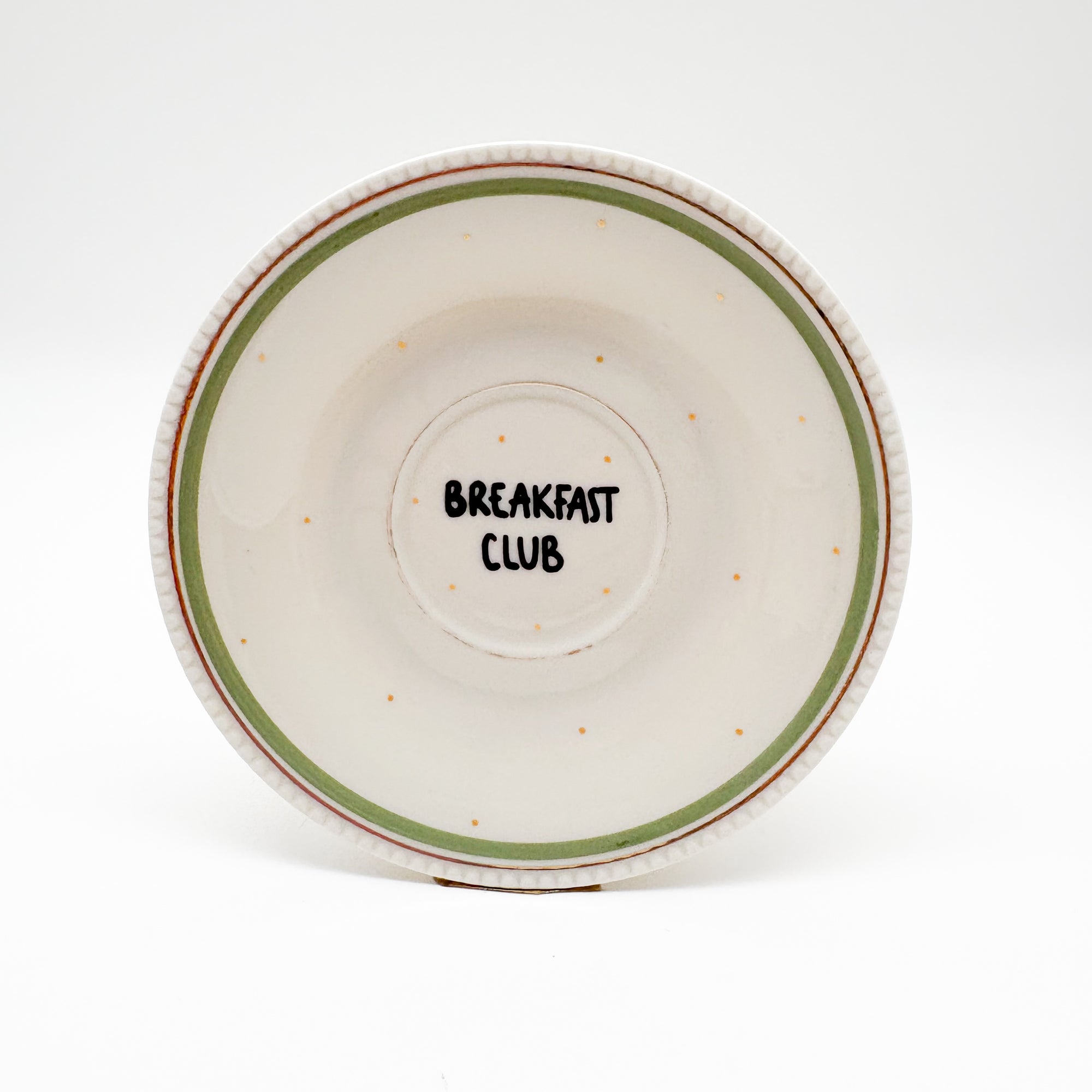 Wandteller small BREAKFAST CLUB "ring"