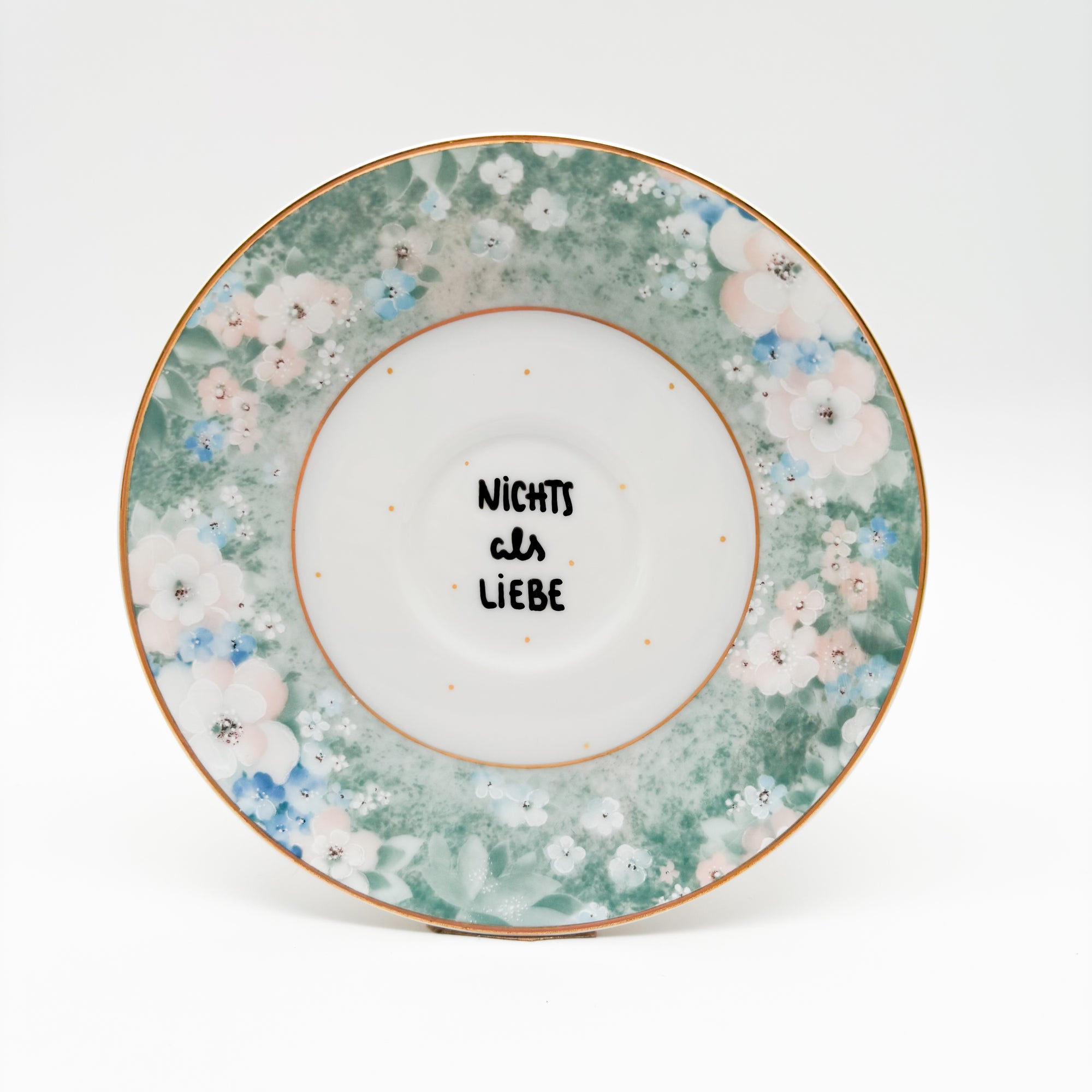 Wandteller small NICHTS als LIEBE "cute as fuck"