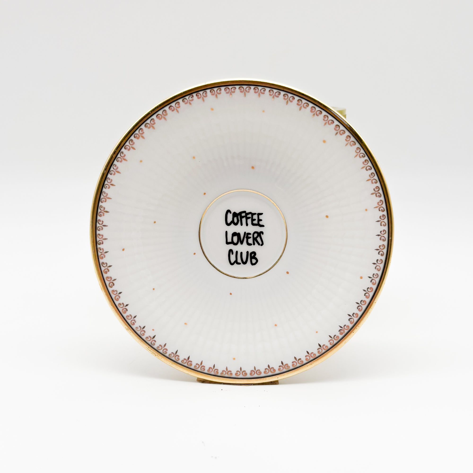 Wandteller mini COFFEE LOVERS CLUB "clean"