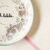 Vintage Wandteller "ohlalala"– handbemalte Statement-Wanddeko aus Porzellan