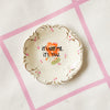 Vintage Wandteller "it´s not me.it´s you." – handbemalte Statement-Wanddeko aus Porzellan