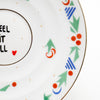 Handbemalter Wandteller FEEL IT ALL