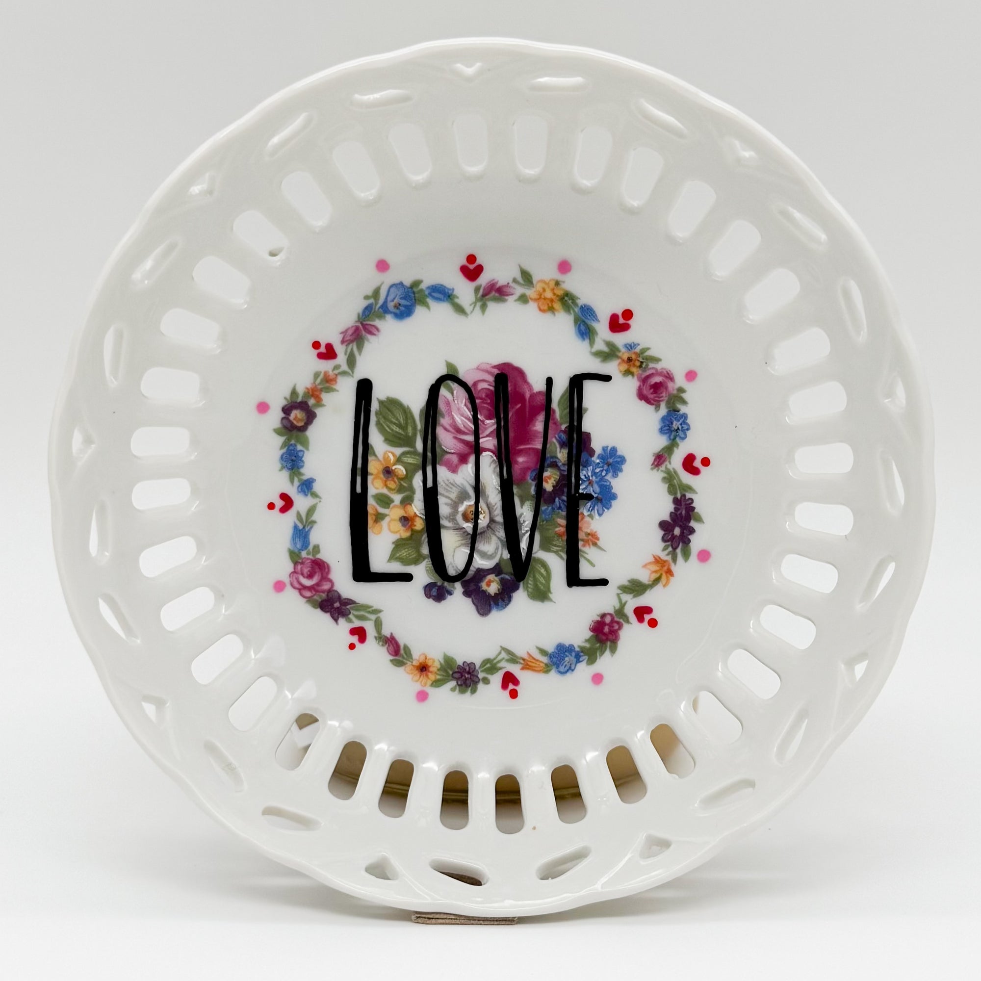 Wandteller small LOVE "flowerbug"