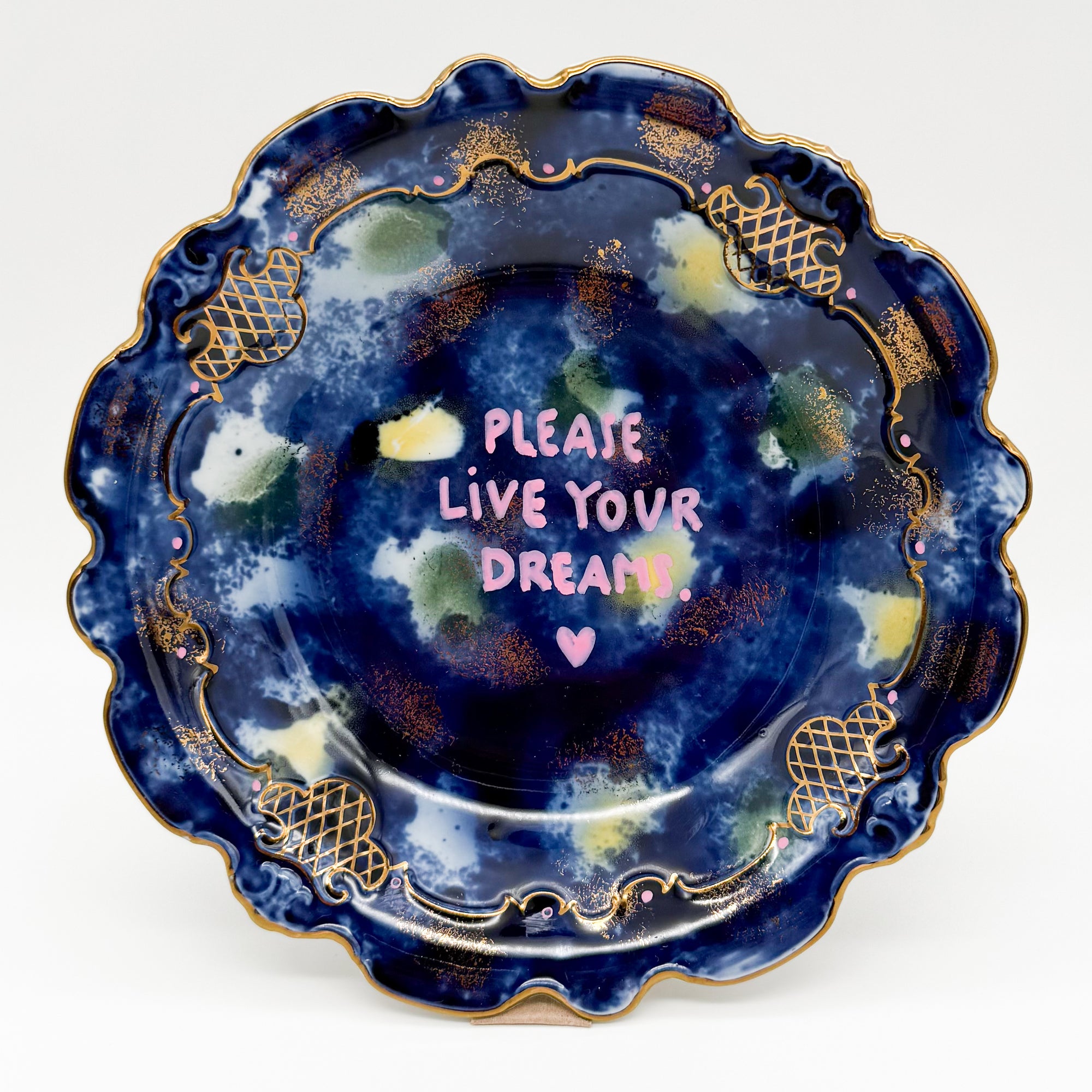 Wandteller midi PLEASE LIVE YOUR DREAMS "special collection"