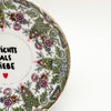 Wandteller mini NICHTS ALS LIEBE "circle"