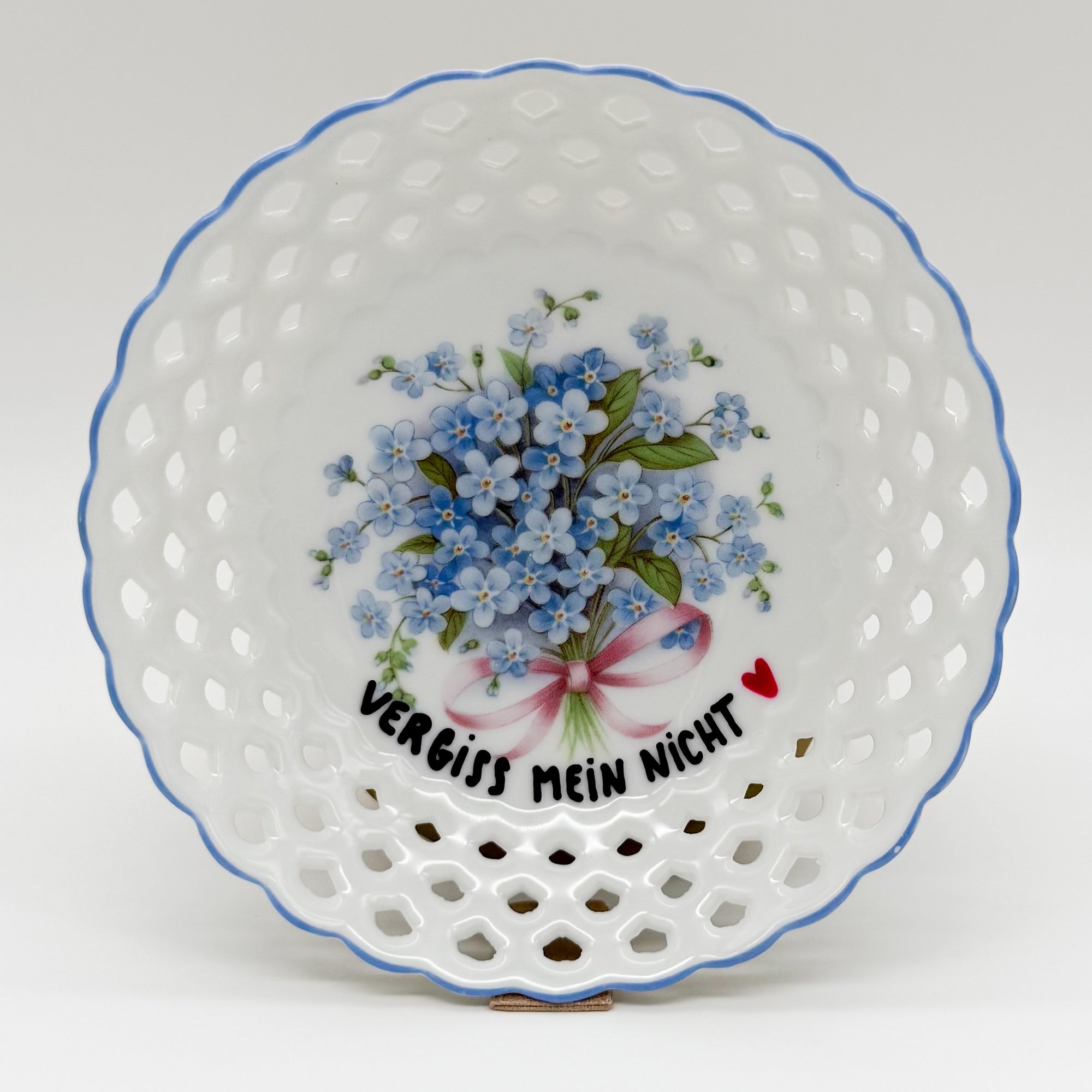 Wandteller small VERGISS MEIN NICHT "fan"