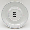 Wandteller small BLA BLA BLA "dots"