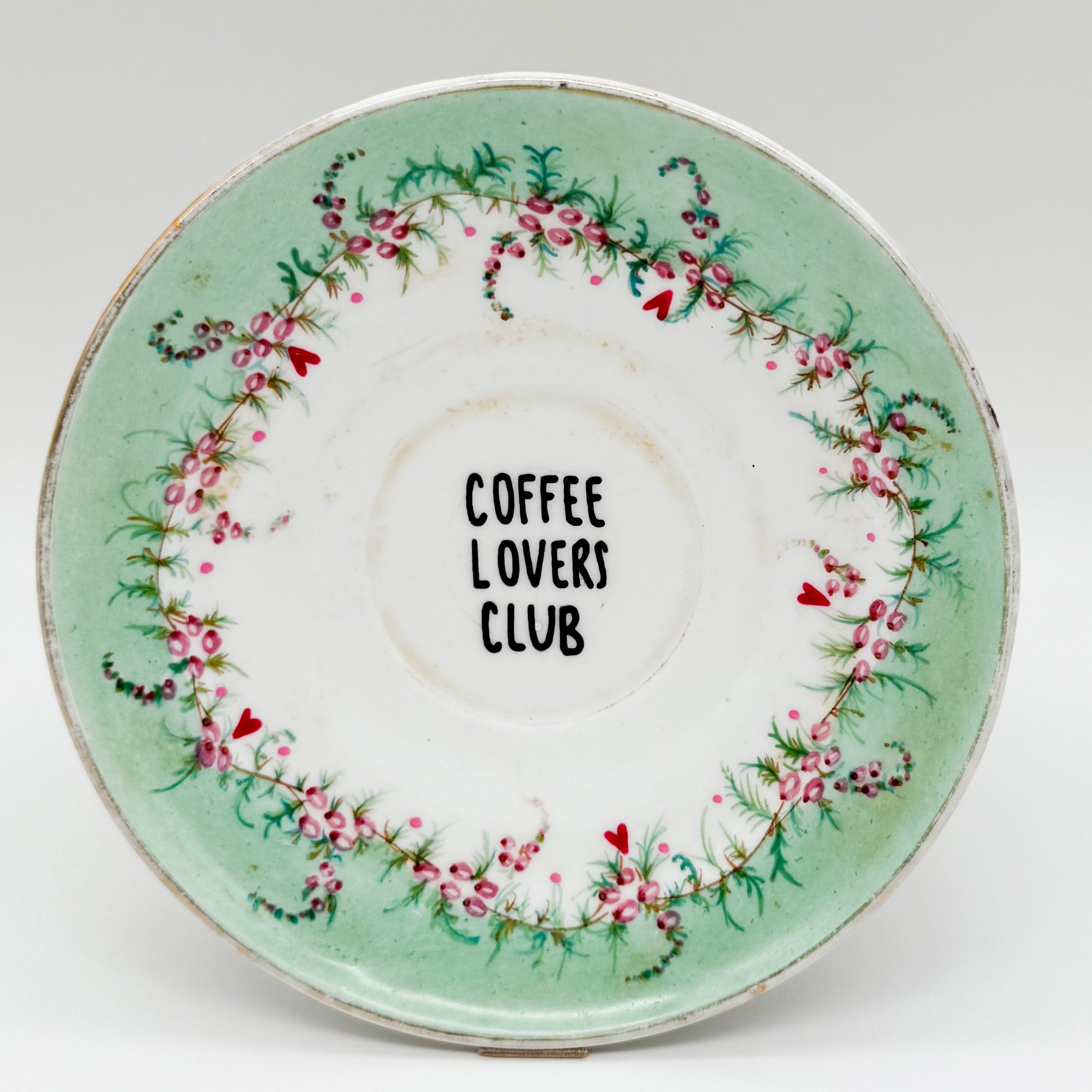 Wandteller small COFFEE LOVERS CLUB "cutie"