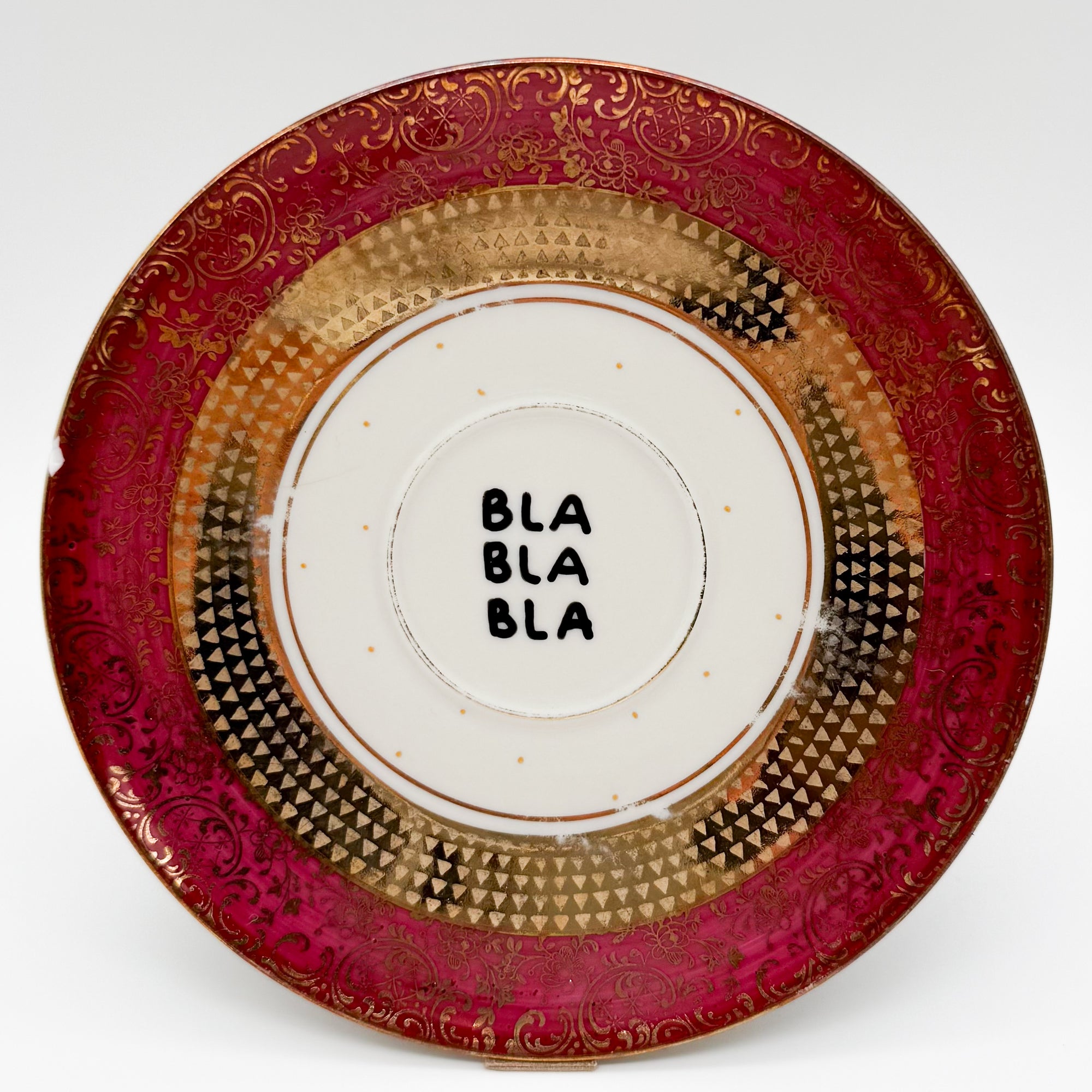 Wandteller small BLA BLA BLA "queen"