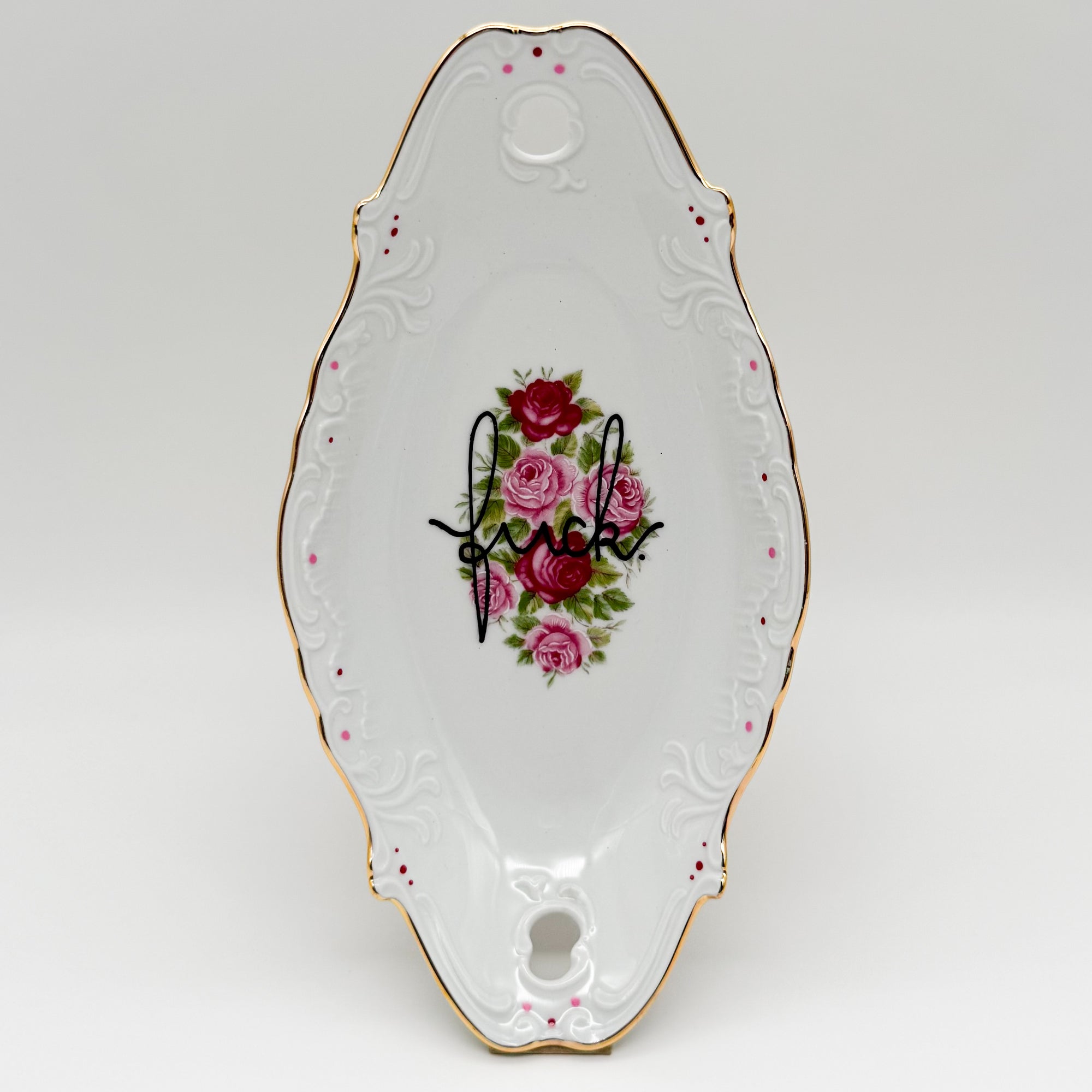 Wandteller long fuck "classy roses"