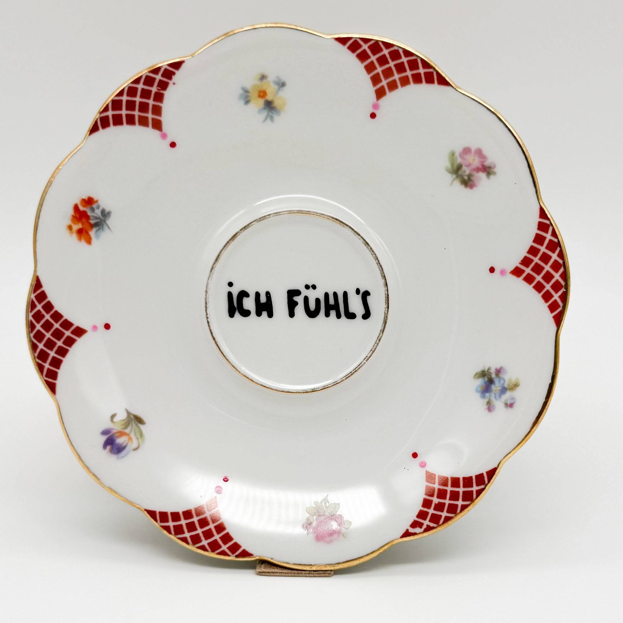 Wandteller mini ICH FÜHL`S "cutie"