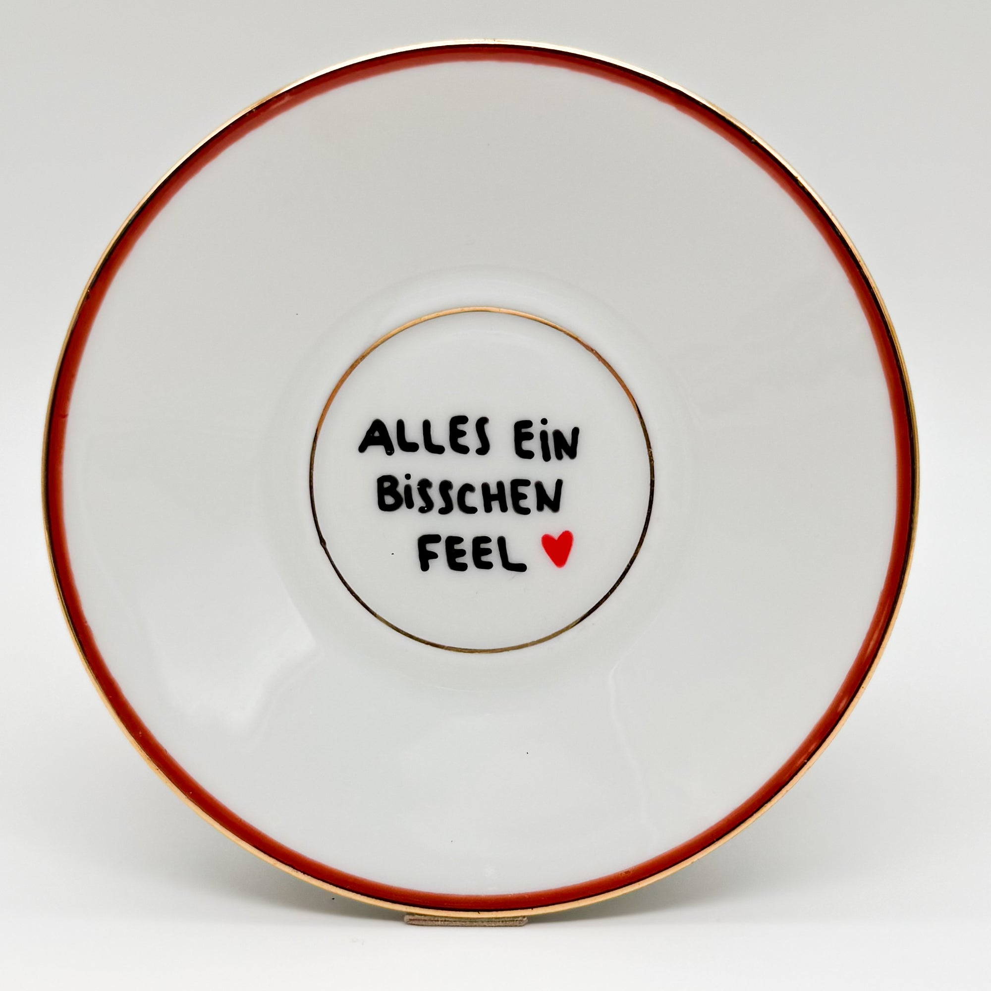 Wandteller mini ALLES EIN BISSCHEN FEEL "ring"