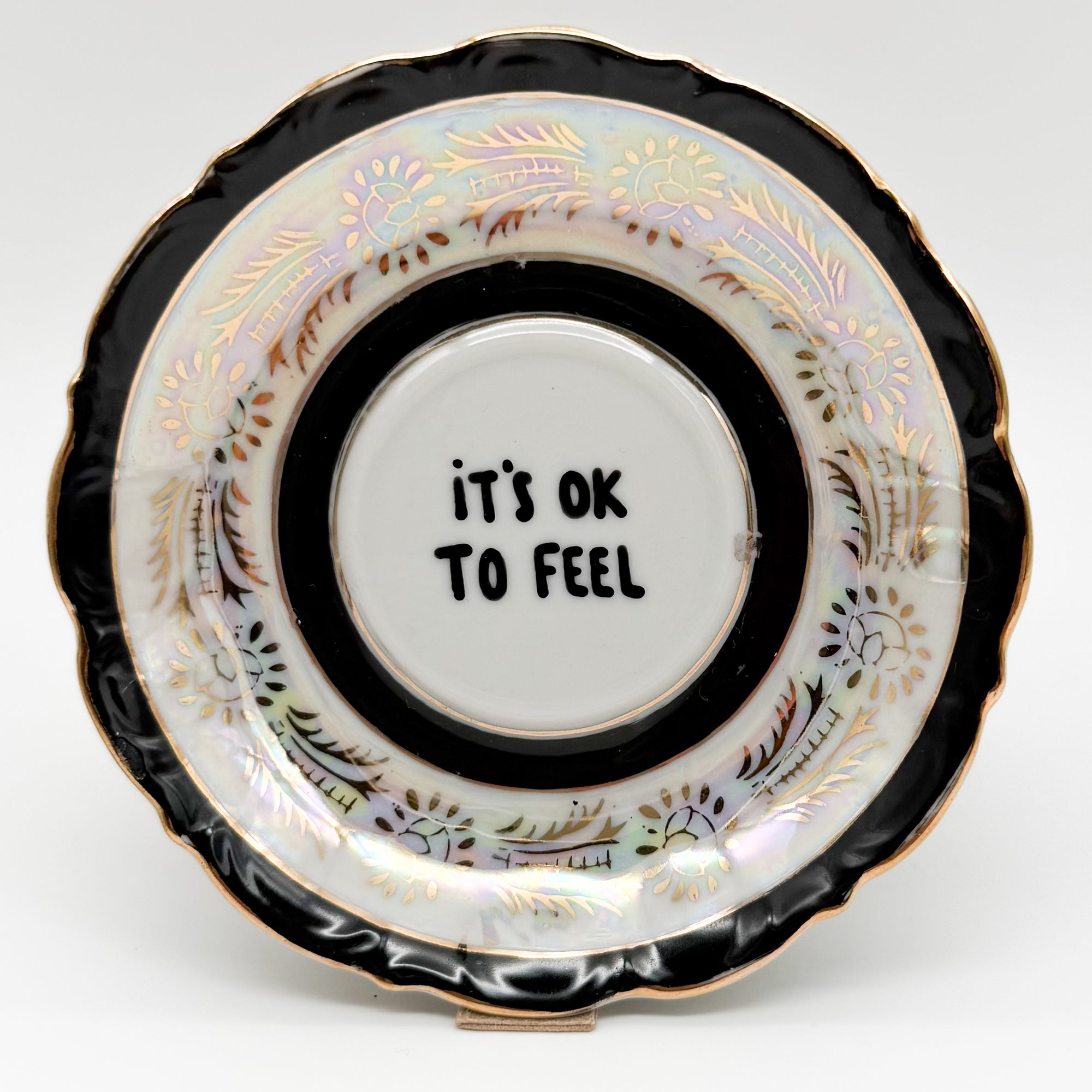 Wandteller mini IT´S OK TO FEEL "super special"