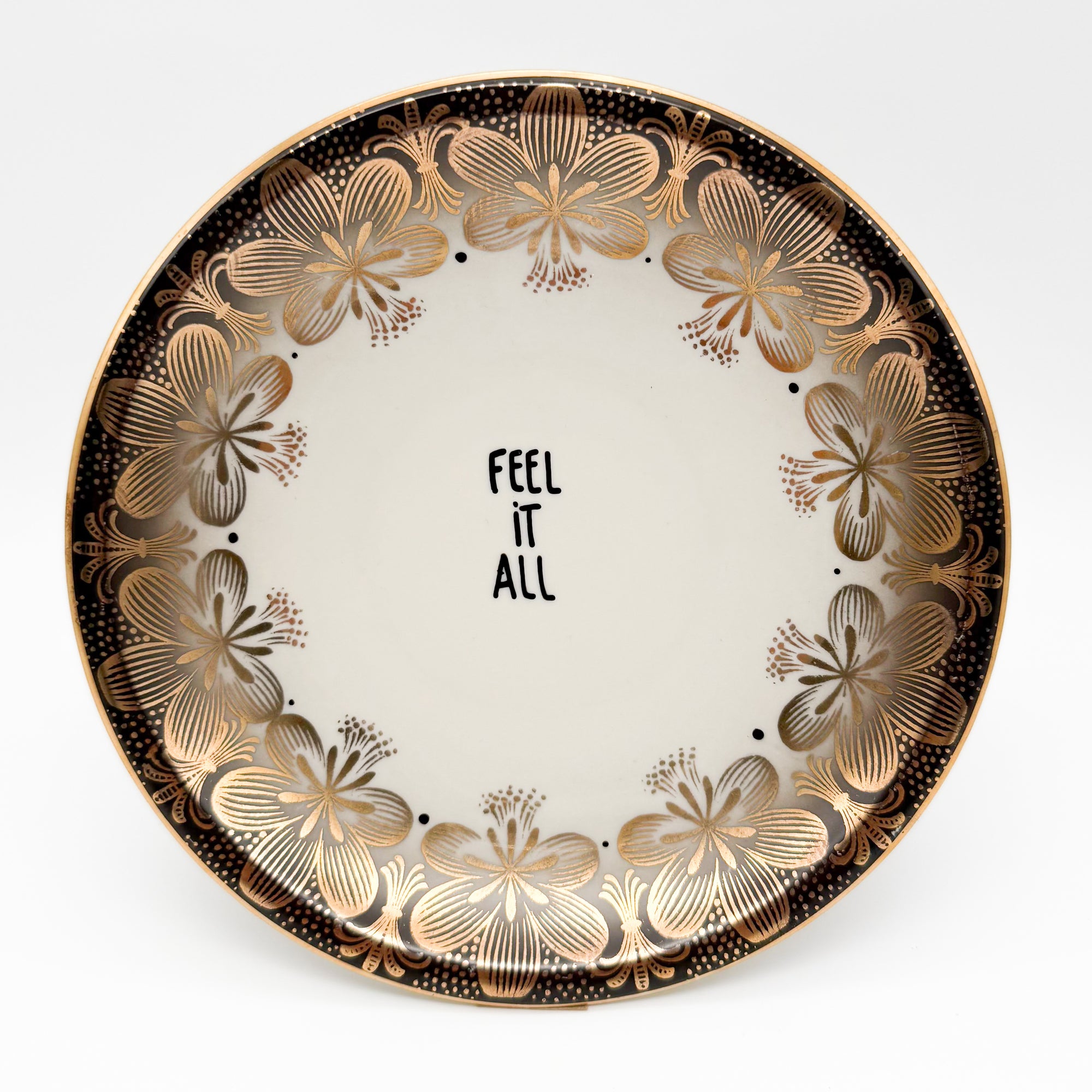 Wandteller midi FELL IT ALL "flower"