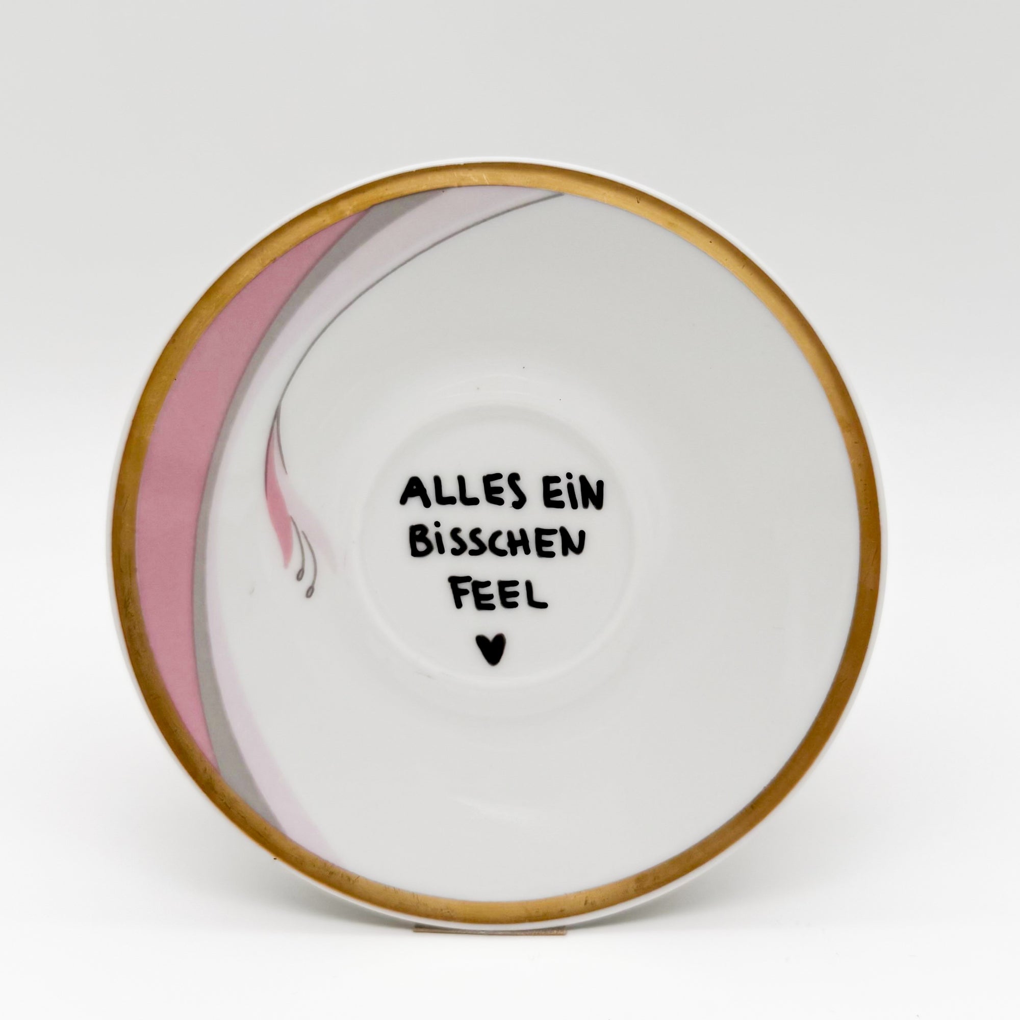 Wandteller mini ALLES EIN BISSCHEN FEEL "hug"