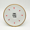 Wandteller mini COOL MOMS CLUB "hearts"