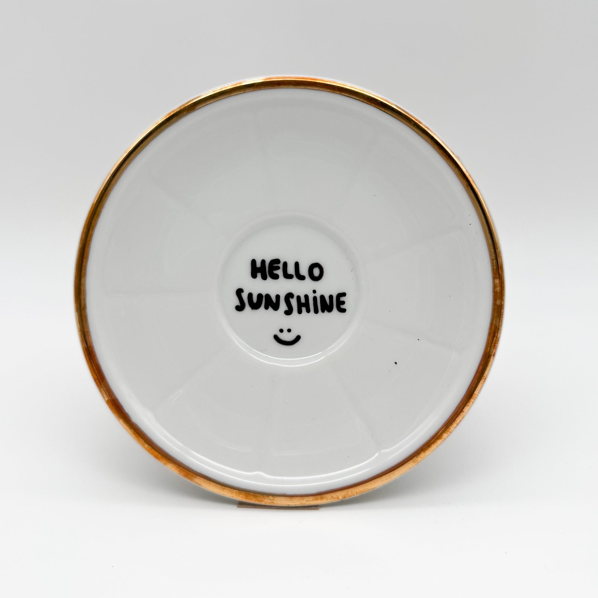 Wandteller mini HELLO SUNSHINE "classy"