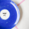 Handbemalter Wandteller WHAT IF?