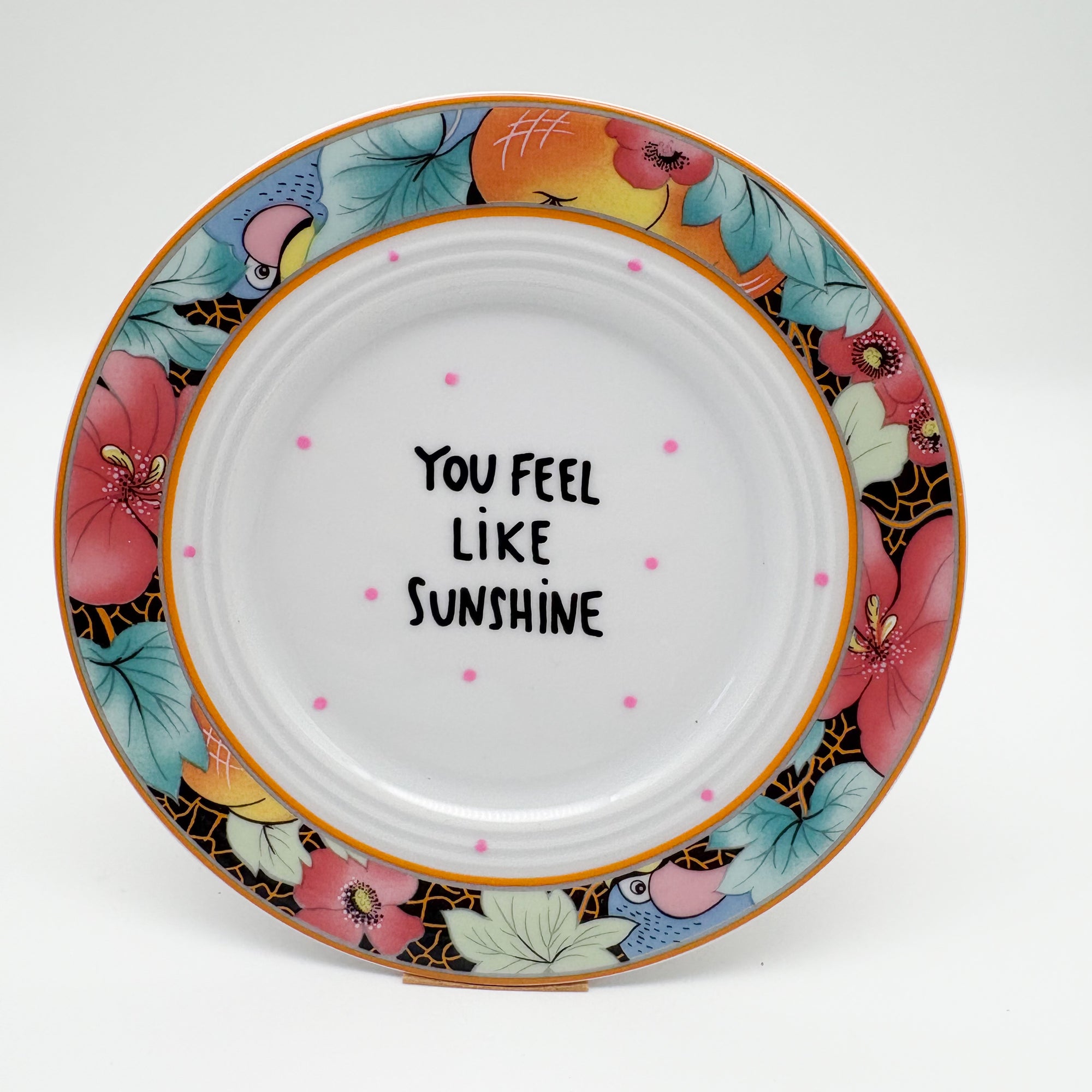 Wandteller small YOU FEEL LIKE SUNSHINE "exotic"