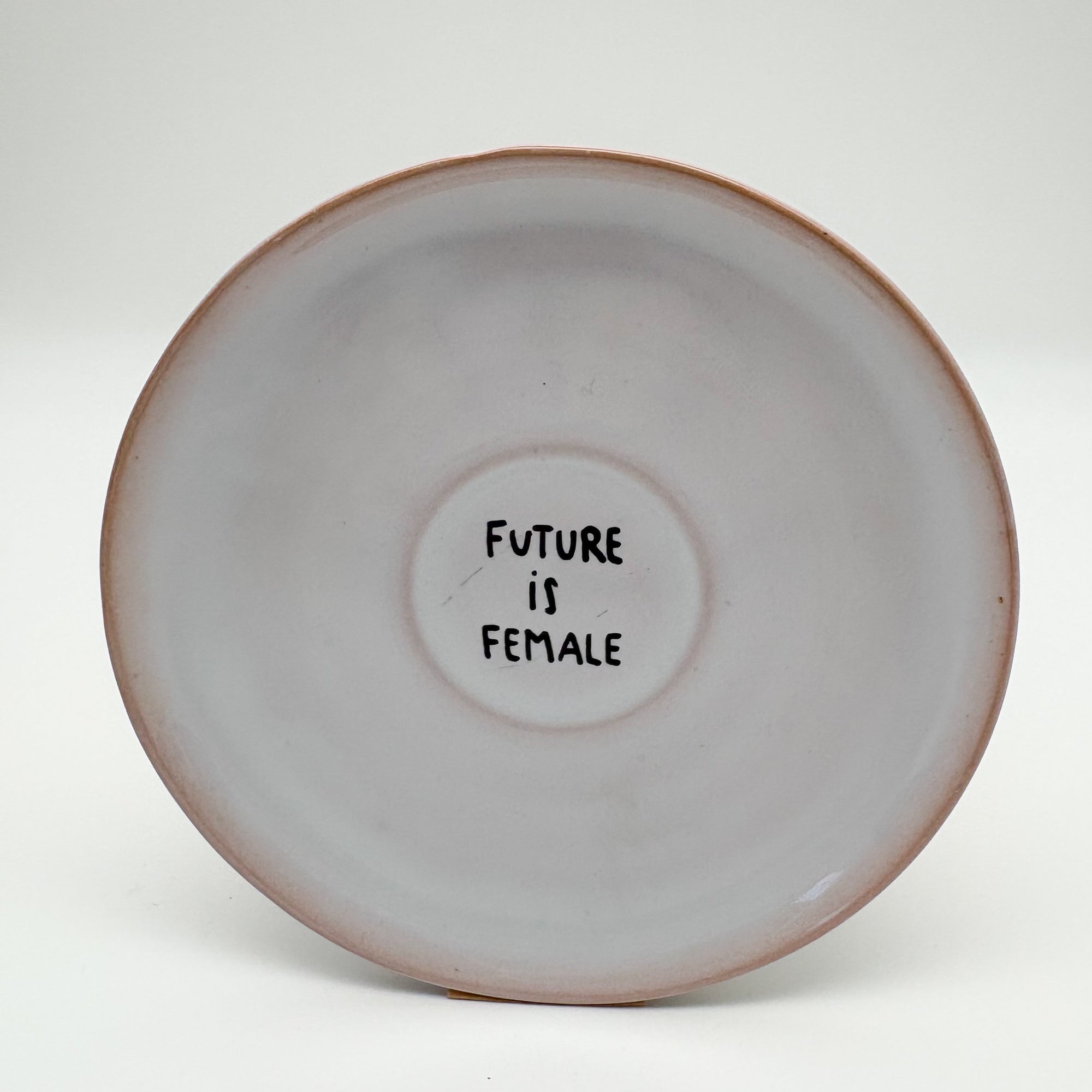 Wandteller small FUTURE IS FEMALE "rosie"