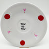 Wandteller small  YOU DO YOU "hearts&dots"