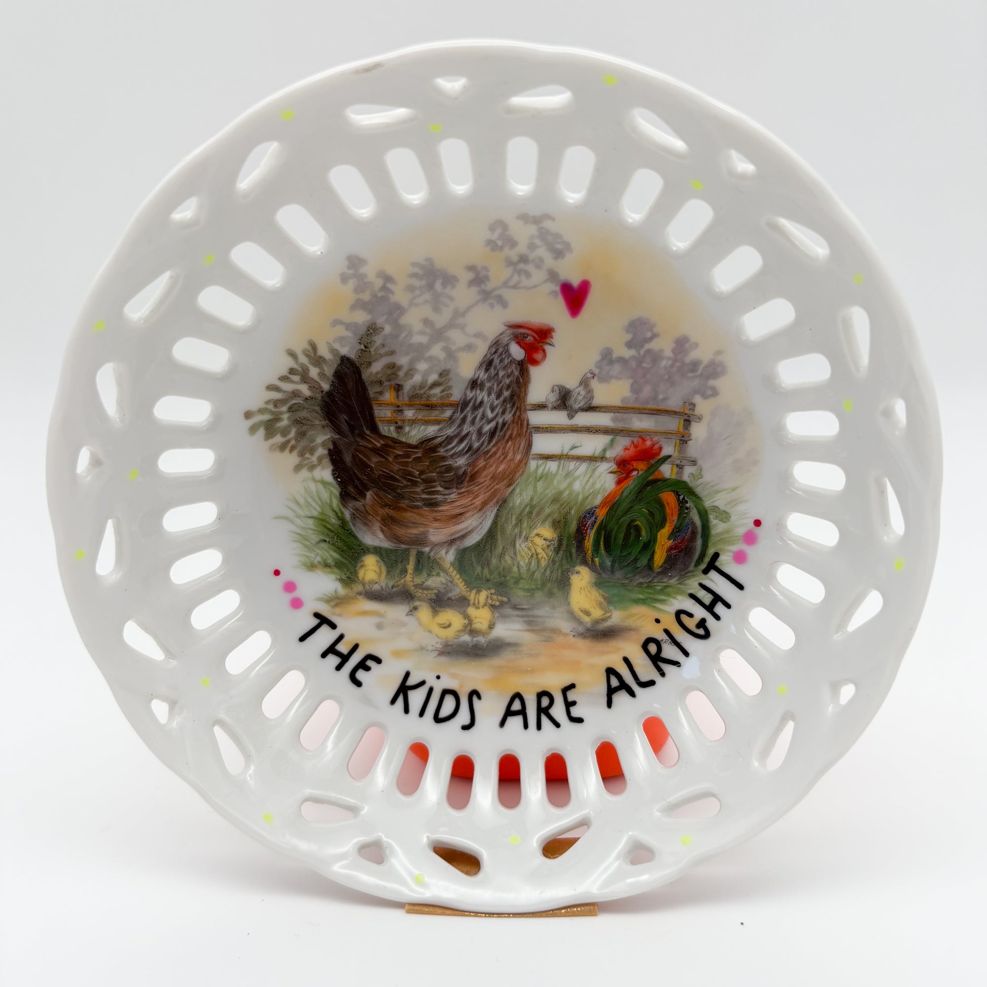 Wandteller small THE KIDS ARE ALRIGHT "family"