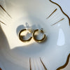 Ohrringe Creolen gold mit Verschluss