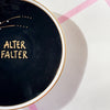 Handbemalter Wandteller ALTER FALTER