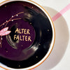 Handbemalter Wandteller ALTER FALTER