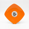 Wandteller small GIRLS SUPPORT GIRLS "orange retro"