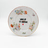 Wandteller small WAKE UP.IT´S SOMEDAY. "lovely"