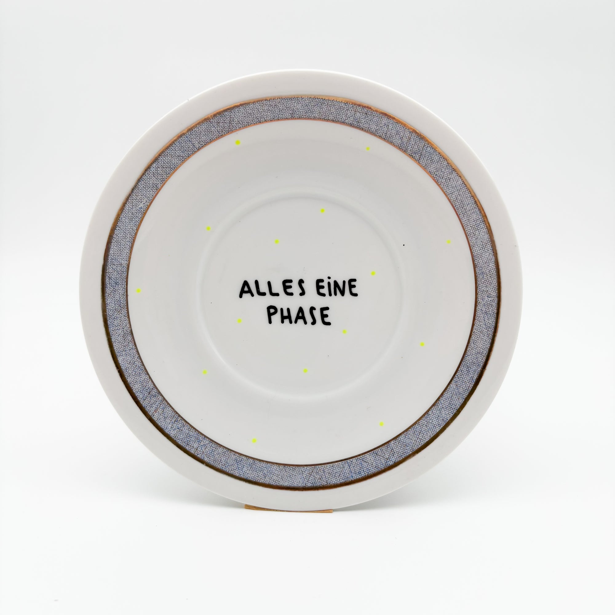 Wandteller small ALLES EINE PHASE "jeans"