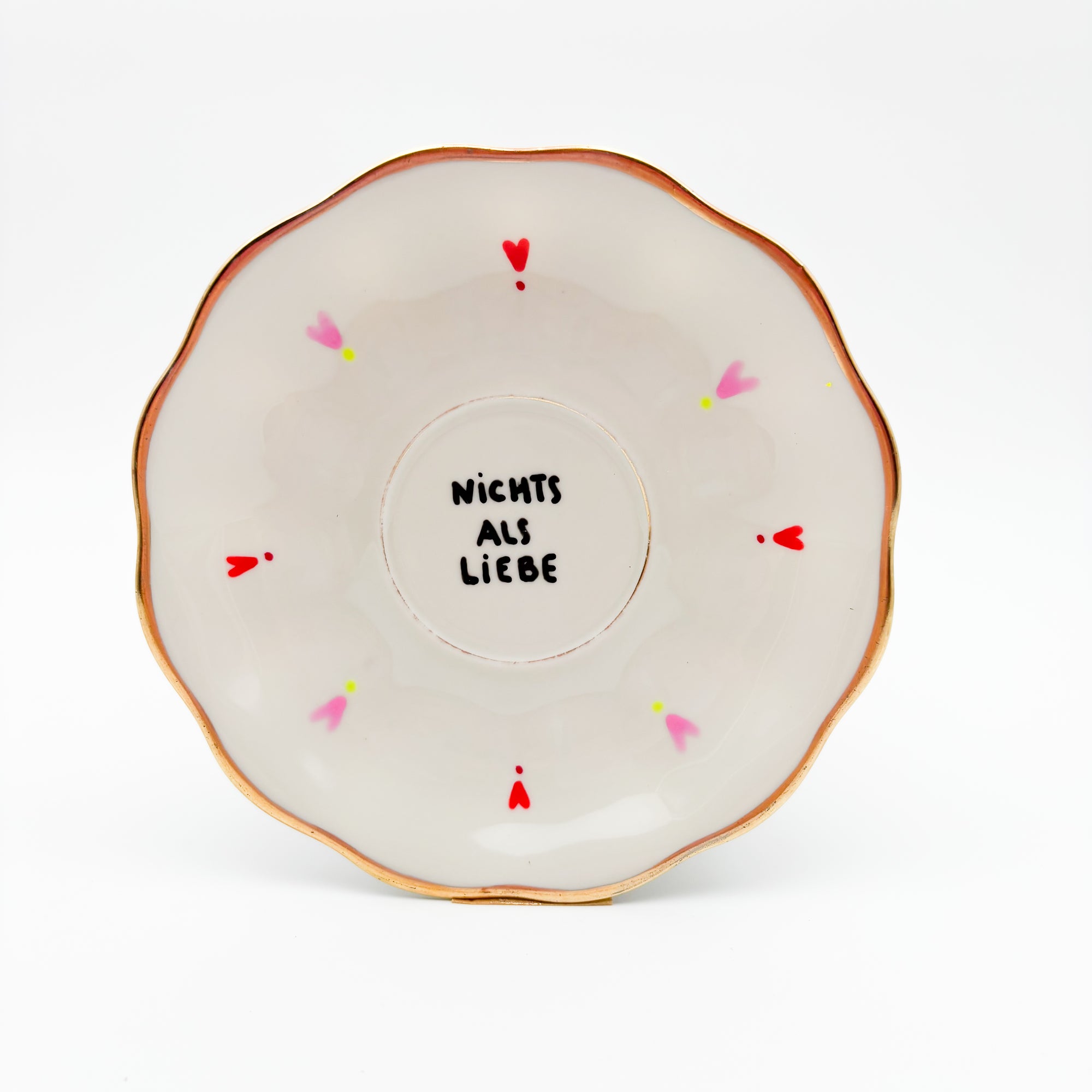 Wandteller small NICHTS AS LIEBE "classy"