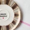 Handbemalter Wandteller CREATE YOURSELF