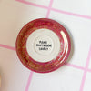 Handbemalter Wandteller PLEASE DON´T BREATHE LOUDLY