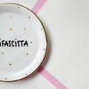 Handbemalter Wandteller ANTIFASCISTA