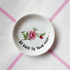 Handbemalter Wandteller BE KIND TO YOUR MIND