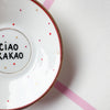 Handbemalter Wandteller CIAO KAKAO