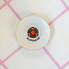 Vintage Wandteller „BLUMENKIND" – handbemalte Statement-Wanddeko aus Porzellan