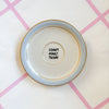 Vintage Wandteller „I CAN´T ADULT TODAY" – handbemalte Statement-Wanddeko aus Porzellan