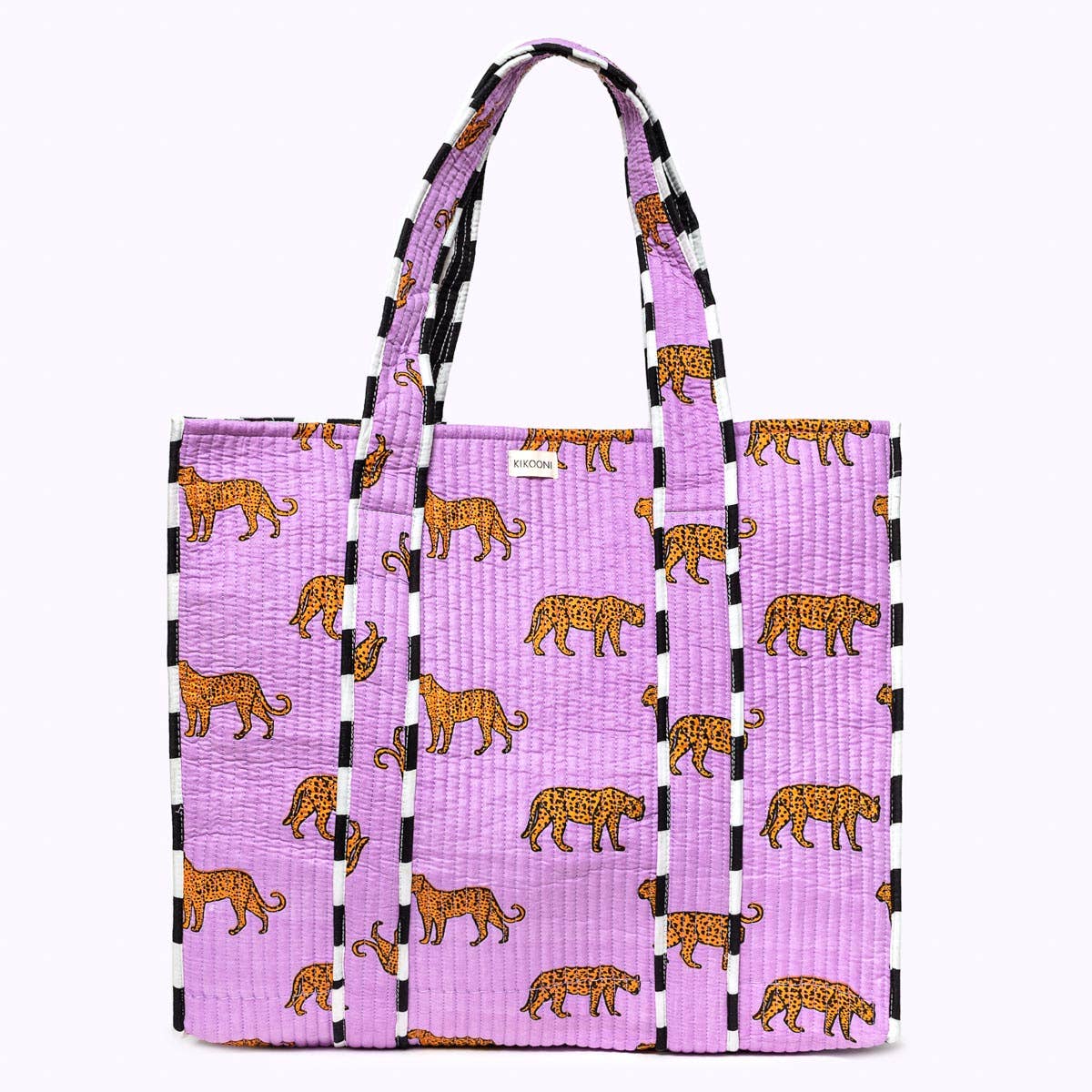 XL Shopper wendbar mit Leoparden-Design