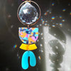 Suncatcher mit Kristall& bunten Details